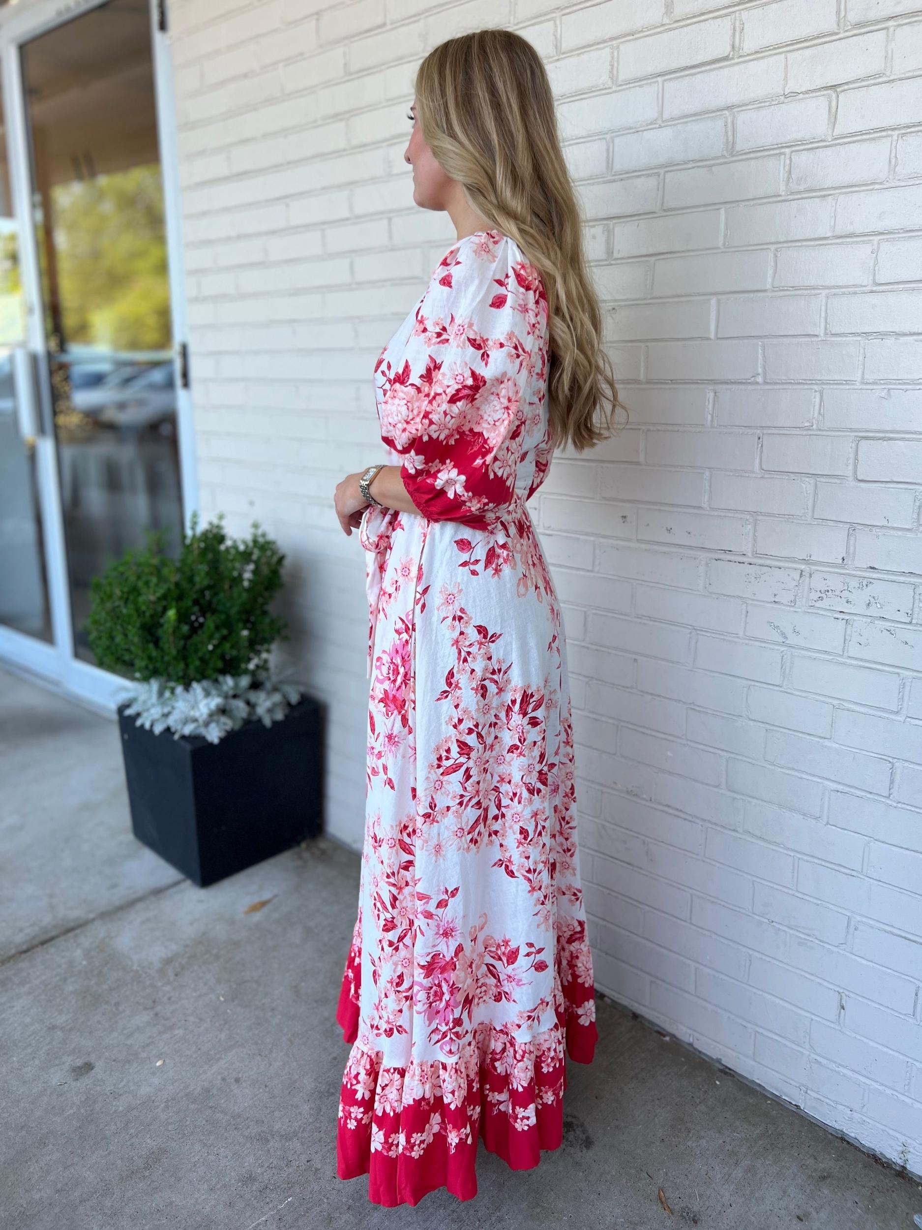 Teresa Floral Maxi Dress Product Image