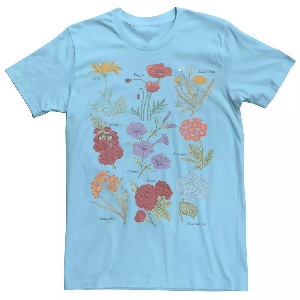Disney's Peter Pan Tinkerbell "Love Yourself" Flower Portrait Men's Tee,  Product Image