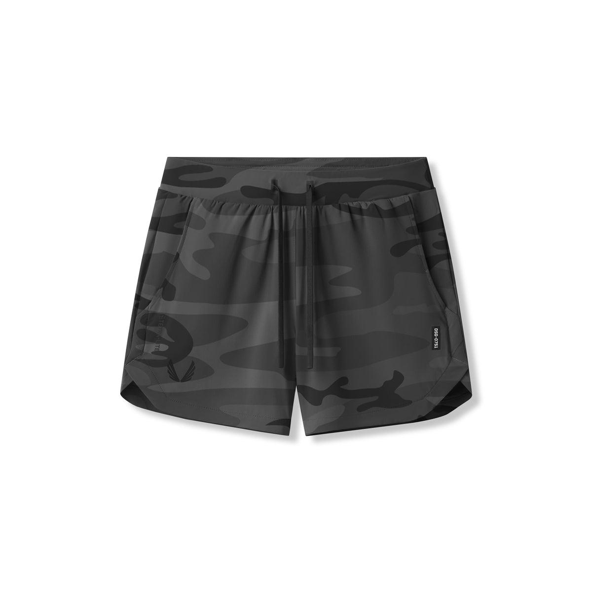 0751. Tetra-Lite® 5" Linerless Short - Black Camo "Wings" Male Product Image