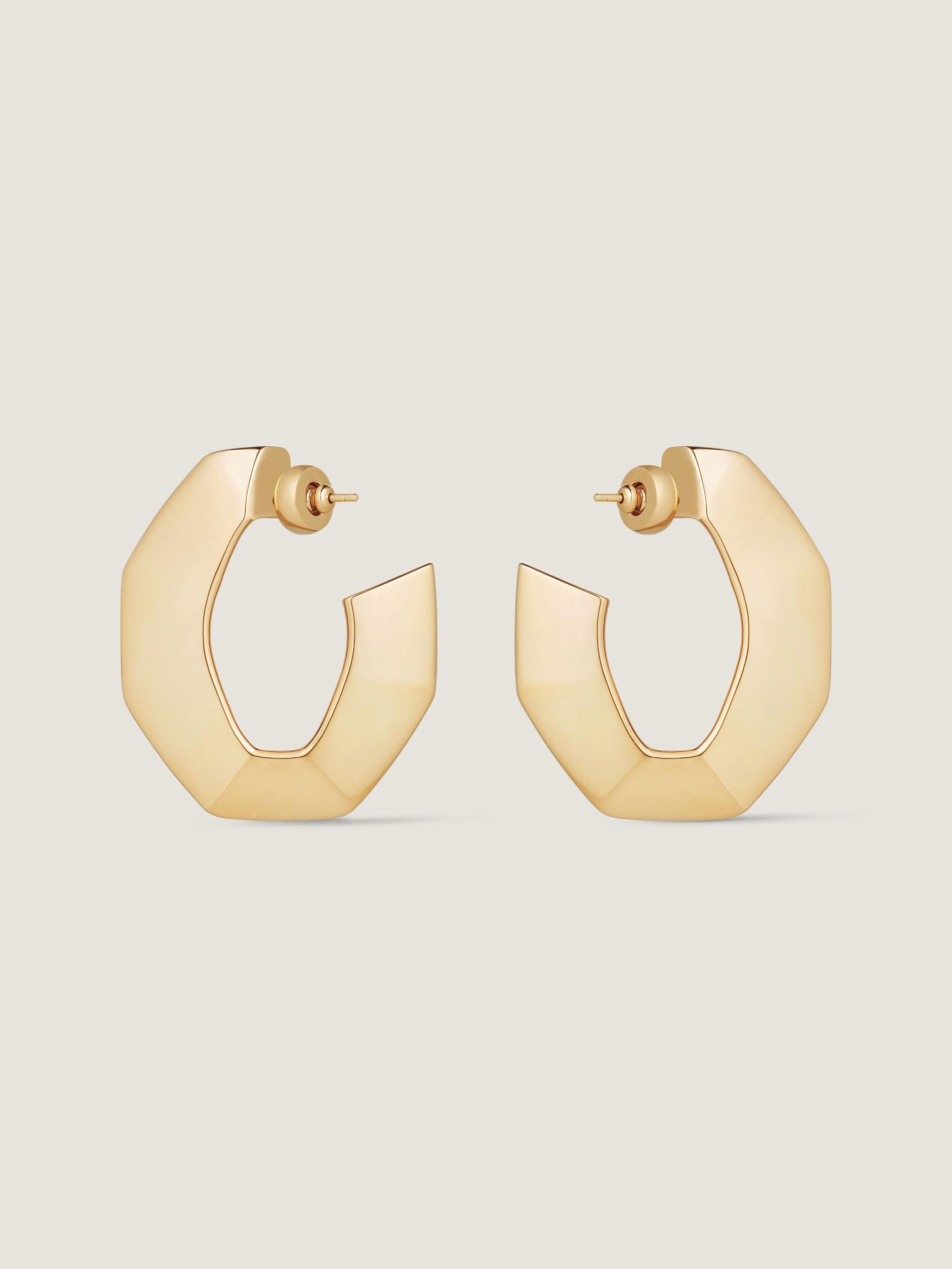 Chain earrings in metal Product Image