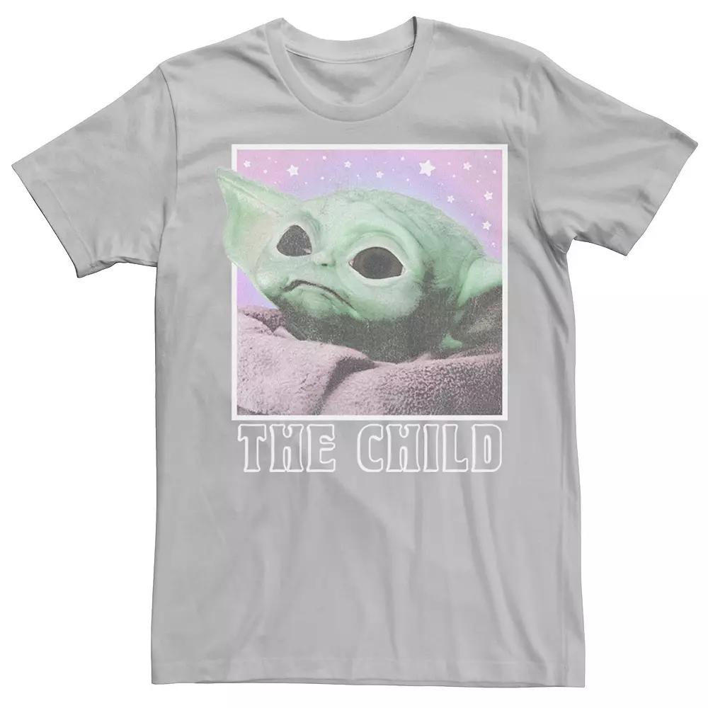 Men's Star Wars The Mandalorian Cosmic Child Galactic Tee,  Product Image