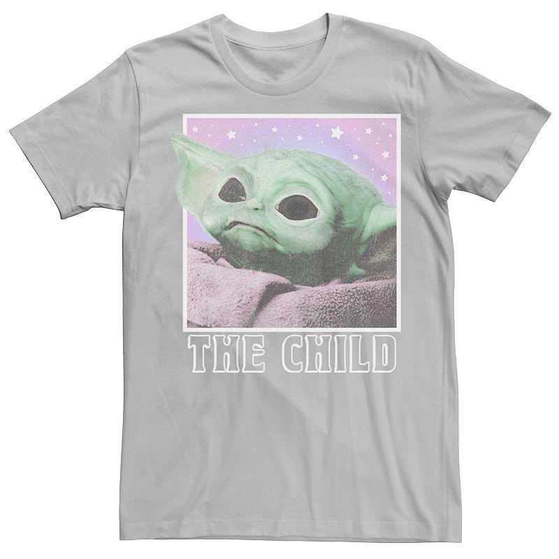 Men's Star Wars The Mandalorian Cosmic Child Galactic Tee,  Product Image