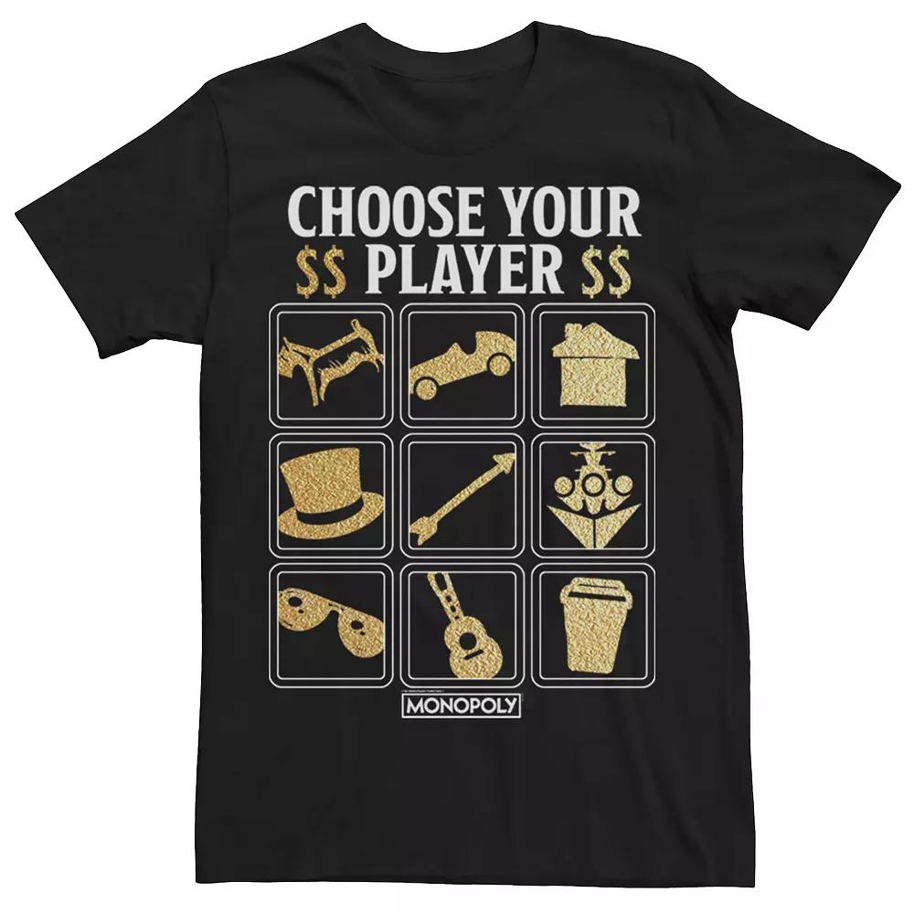 Men's Monopoly Choose Your Player Icons Tee,  Product Image