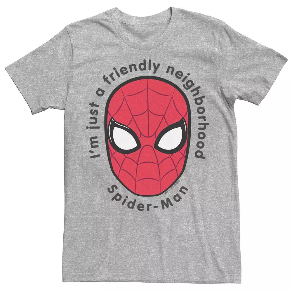Men's Marvel Spider-Man Far From Home Friendly Neighborhood Hero Graphic Tee,  Product Image
