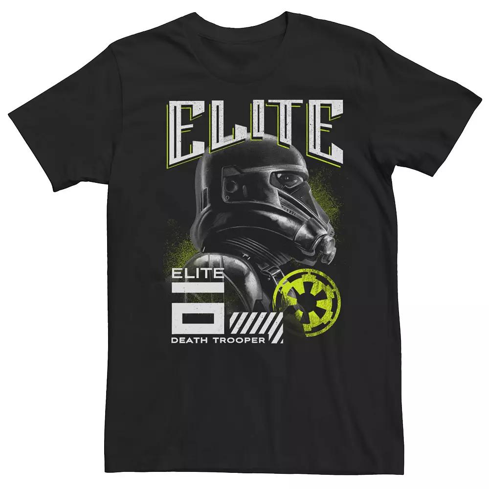 Men's Star Wars Rogue One Elite Trooper Side View Tee, Size: Medium, Black Product Image