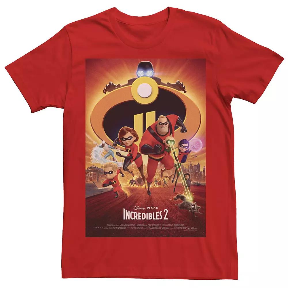 Disney / Pixar's The Incredibles Men's Group Shot Poster Tee, Size: 3XL Product Image