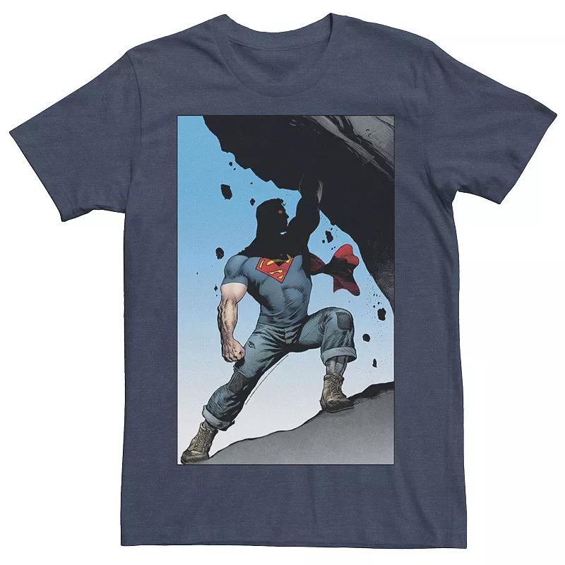 Men's DC Comics Superman Power Lift Comic Poster Tee,  Product Image