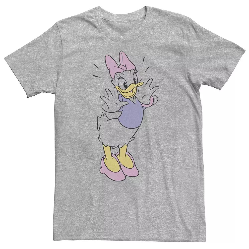 Big & Tall Disney Daisy Duck Ecstatic Pose Portrait Tee, Men's,  Product Image