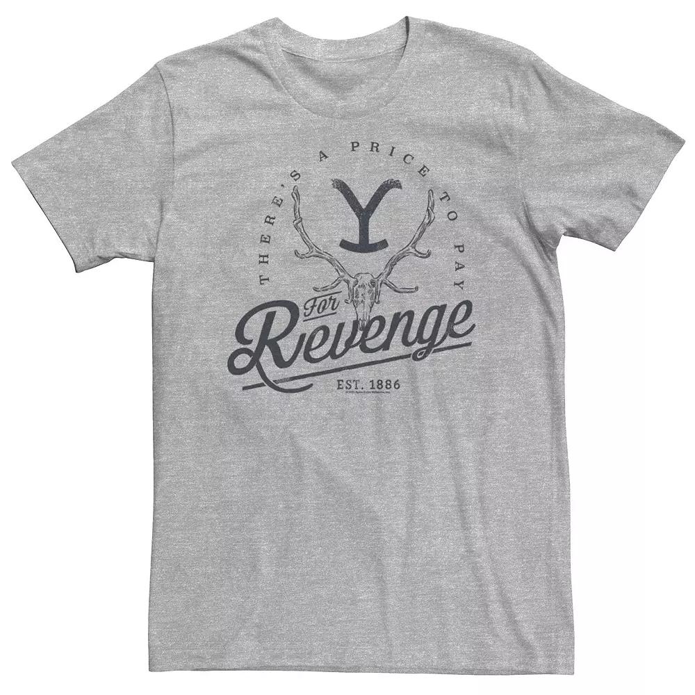 Big & Tall Yellowstone There's A Price To Pay For Revenge Tee, Men's,  Product Image