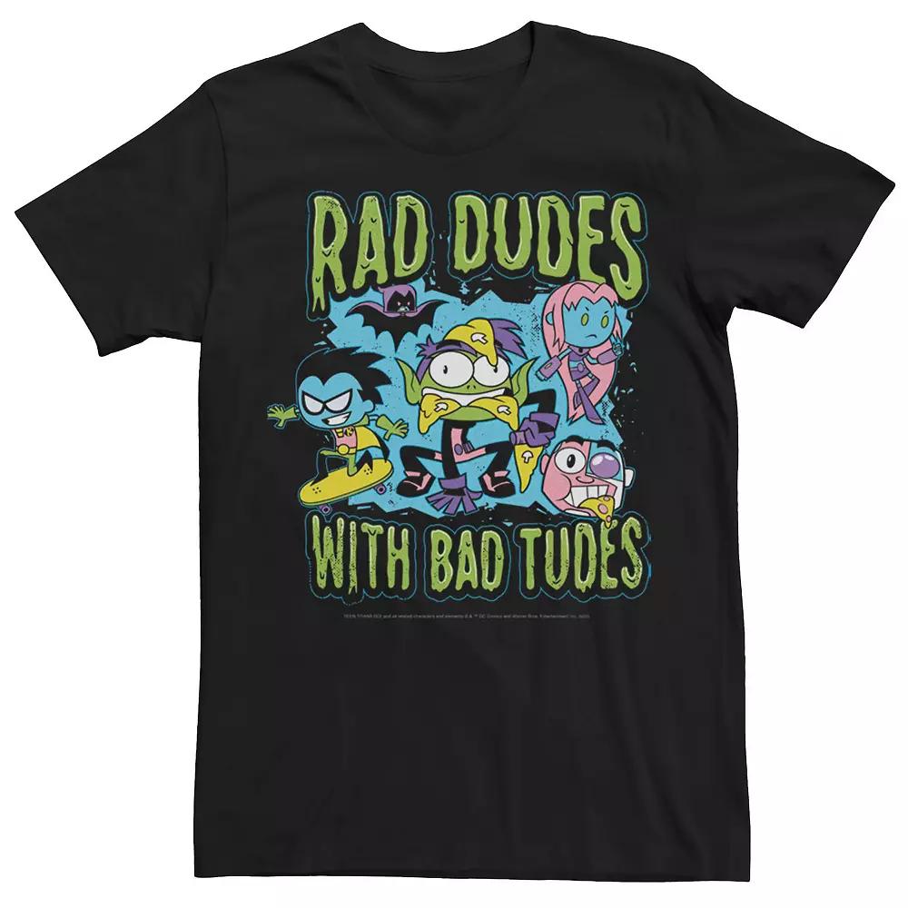 Men's DC Comics Teen Titans Go! Rad Dudes With Bad Tudes Tee,  Product Image