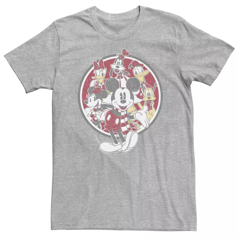 Big & Tall Disney Mickey Mouse & Friends Cast Logo Tee, Men's,  Product Image