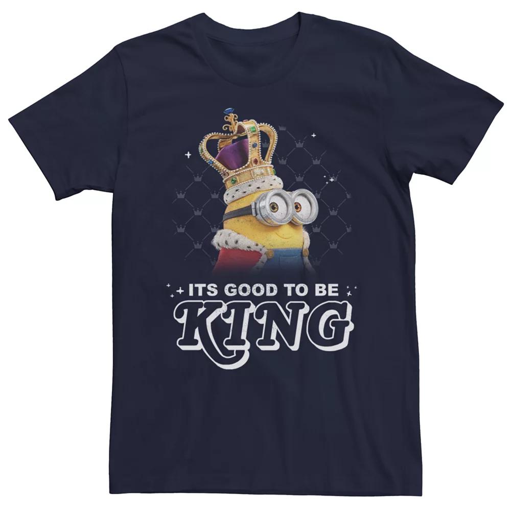 Men's Minions Good To Be King Tee,  Product Image