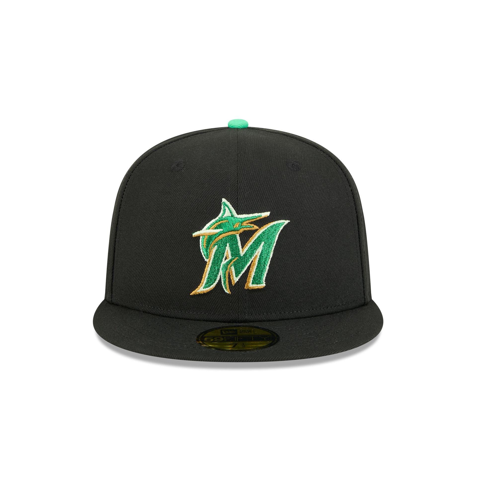 Miami Marlins St. Patrick's Day 2026 59FIFTY Fitted Hat Male Product Image
