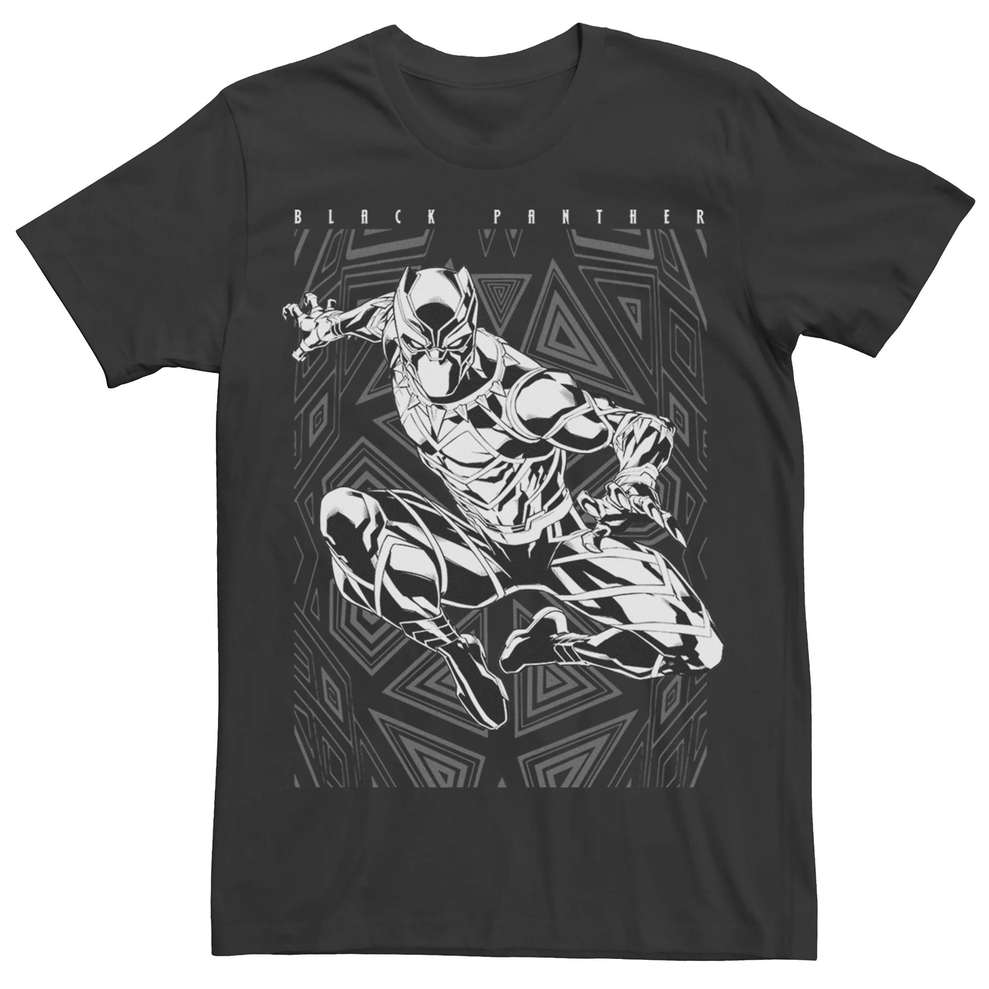 Men's Marvel Avengers Tribal Black Panther Graphic Tee,  Product Image