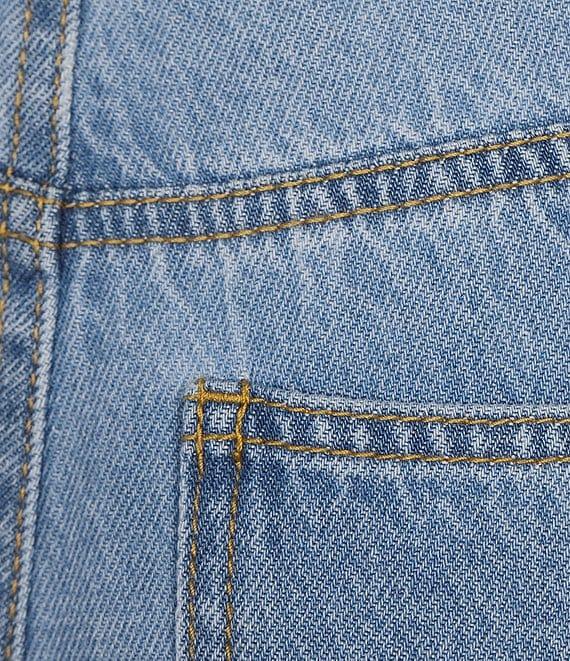 GB Denim Wide Leg Cargo Jeans Product Image