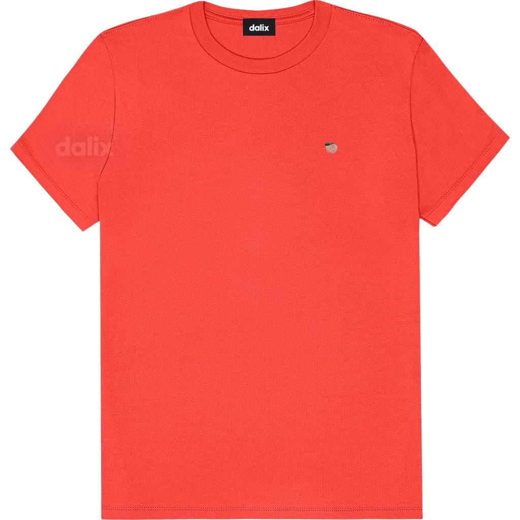 Dalix Womens Lil Peach Jersey Tee Product Image
