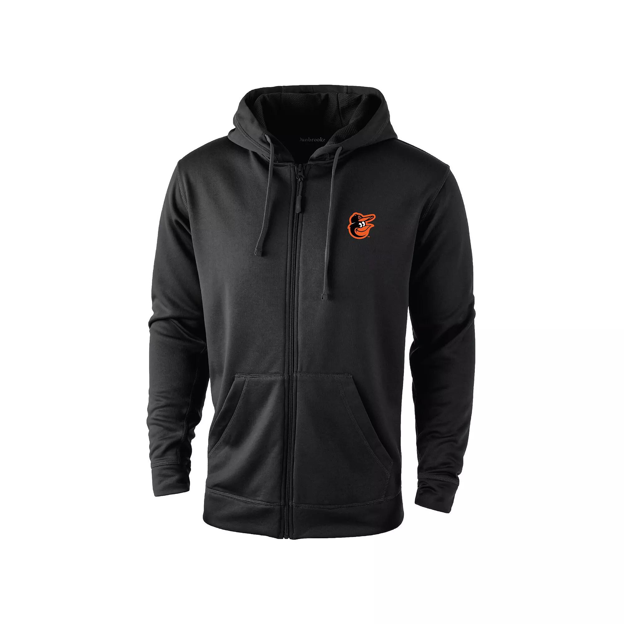 Men's Dunbrooke Black Baltimore Orioles Trophy Full-Zip Hoodie,  Product Image