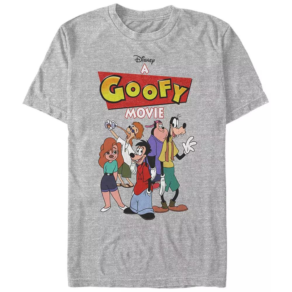 Disney's A Goofy Movie Group Shot Logo Men's Graphic Tee,  Product Image