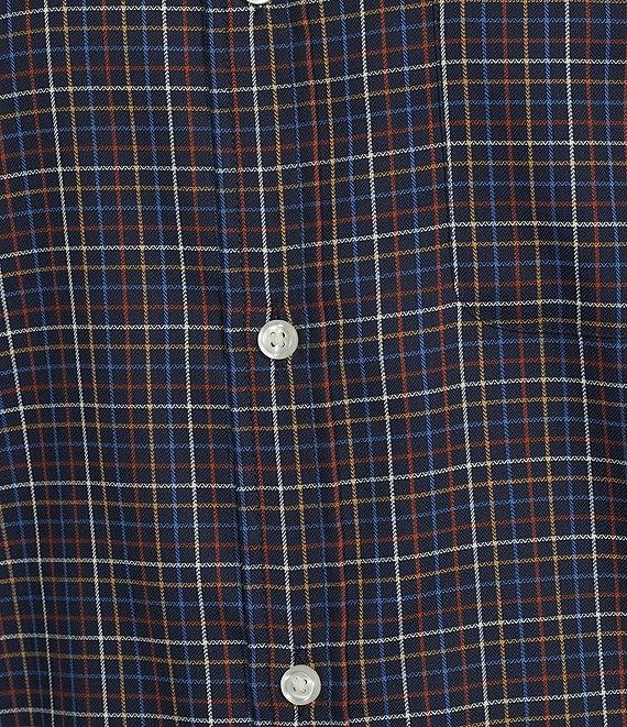 Roundtree & Yorke TravelSmart Easy Care Herringbone Small Check Sport Shirt Product Image