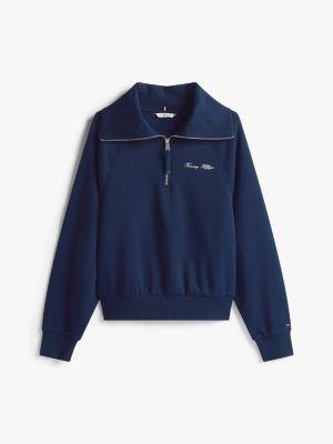 Interlock Fleece Quarter-Zip Sweatshirt Product Image