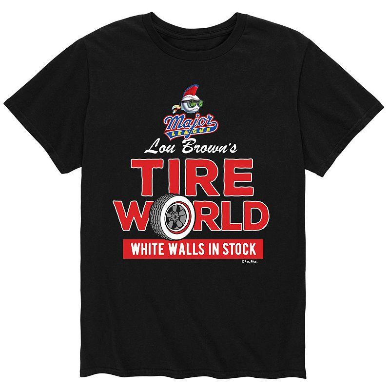 Men's Major League Tire World Tee,  Product Image