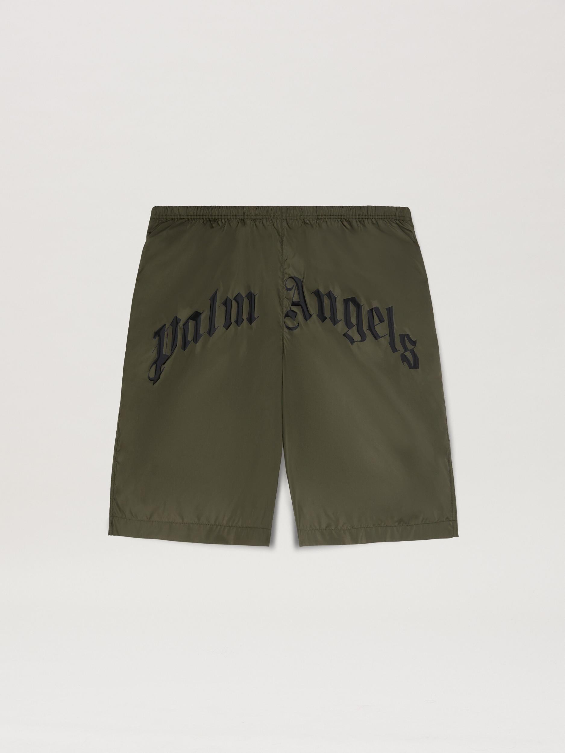 Curved logo Swim shorts Product Image