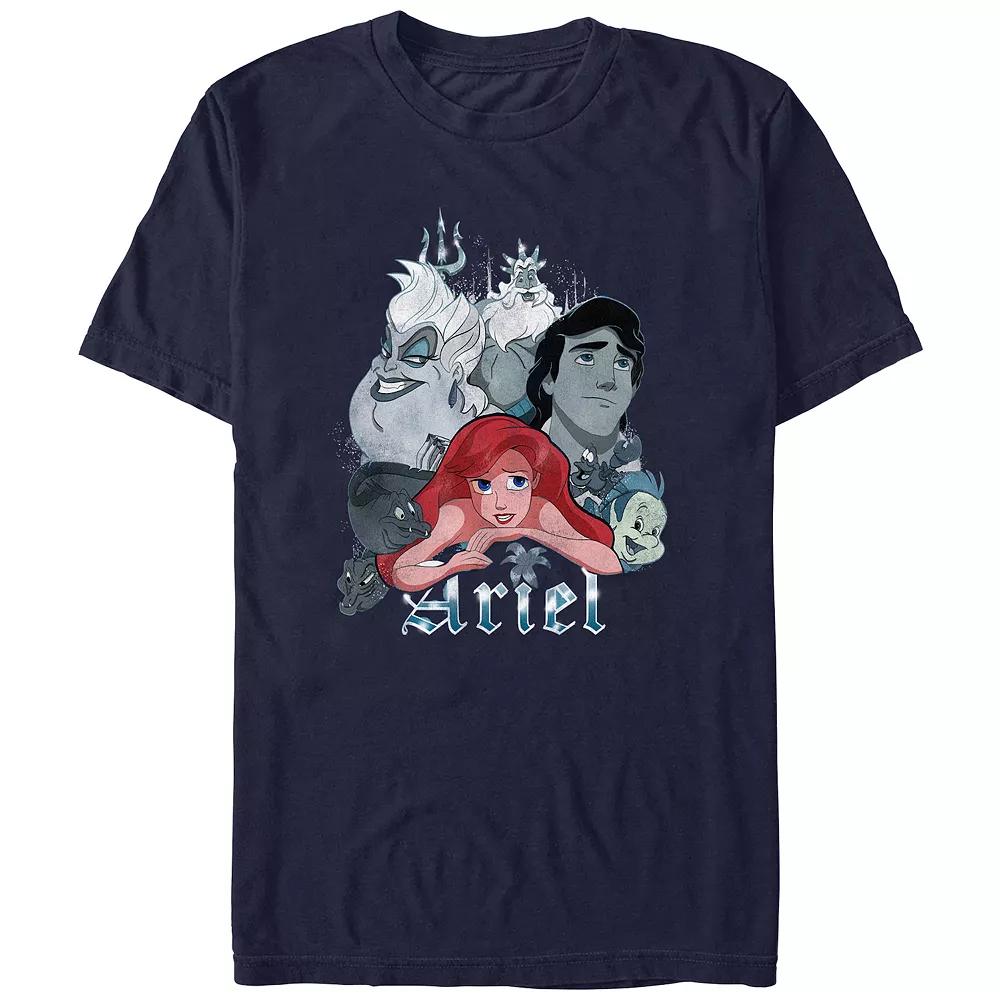 Disney's The Little Mermaid Atlantica Team Juniors' Boyfriend Graphic Tee, Women's,  Product Image