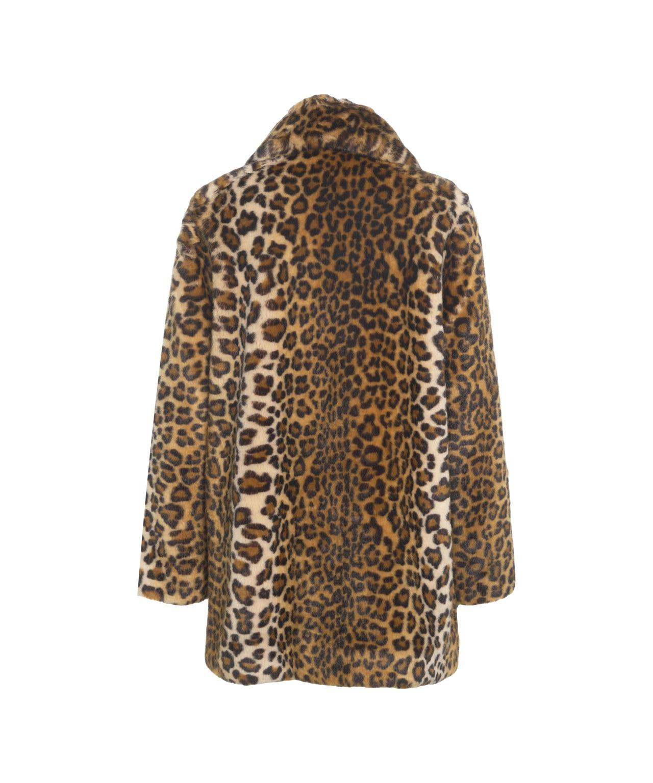 Coat with animal print Product Image