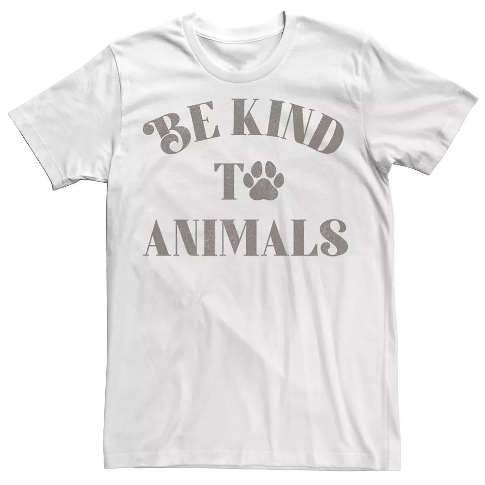 Men's Trendy Be Kind To Animals Tee,  Product Image