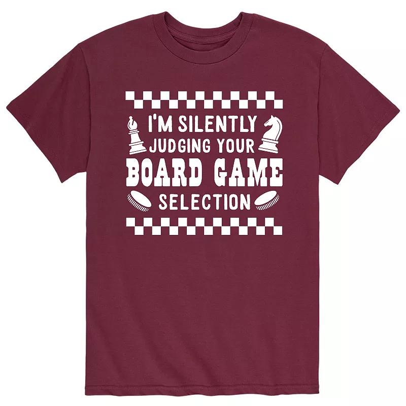 Men's Silently Judging Board Games Tee,  Product Image