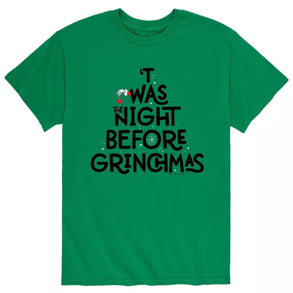 Men's Dr. Seuss The Grinch "'Twas The Night Before Christmas" Tee,  Product Image