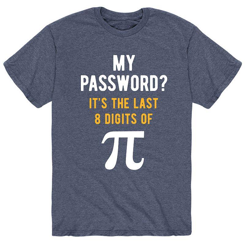 Men's Password Last Of Pi Tee,  Product Image