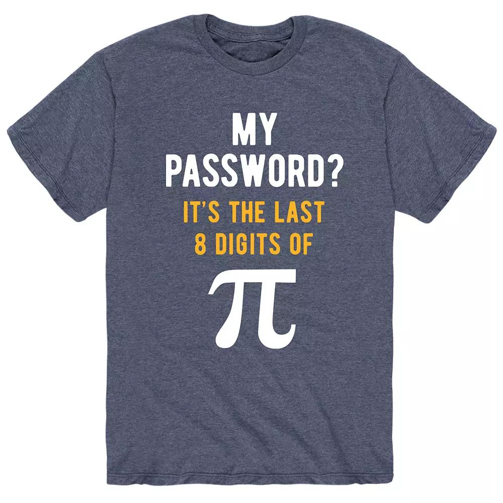 Men's Password Last Of Pi Tee,  Product Image