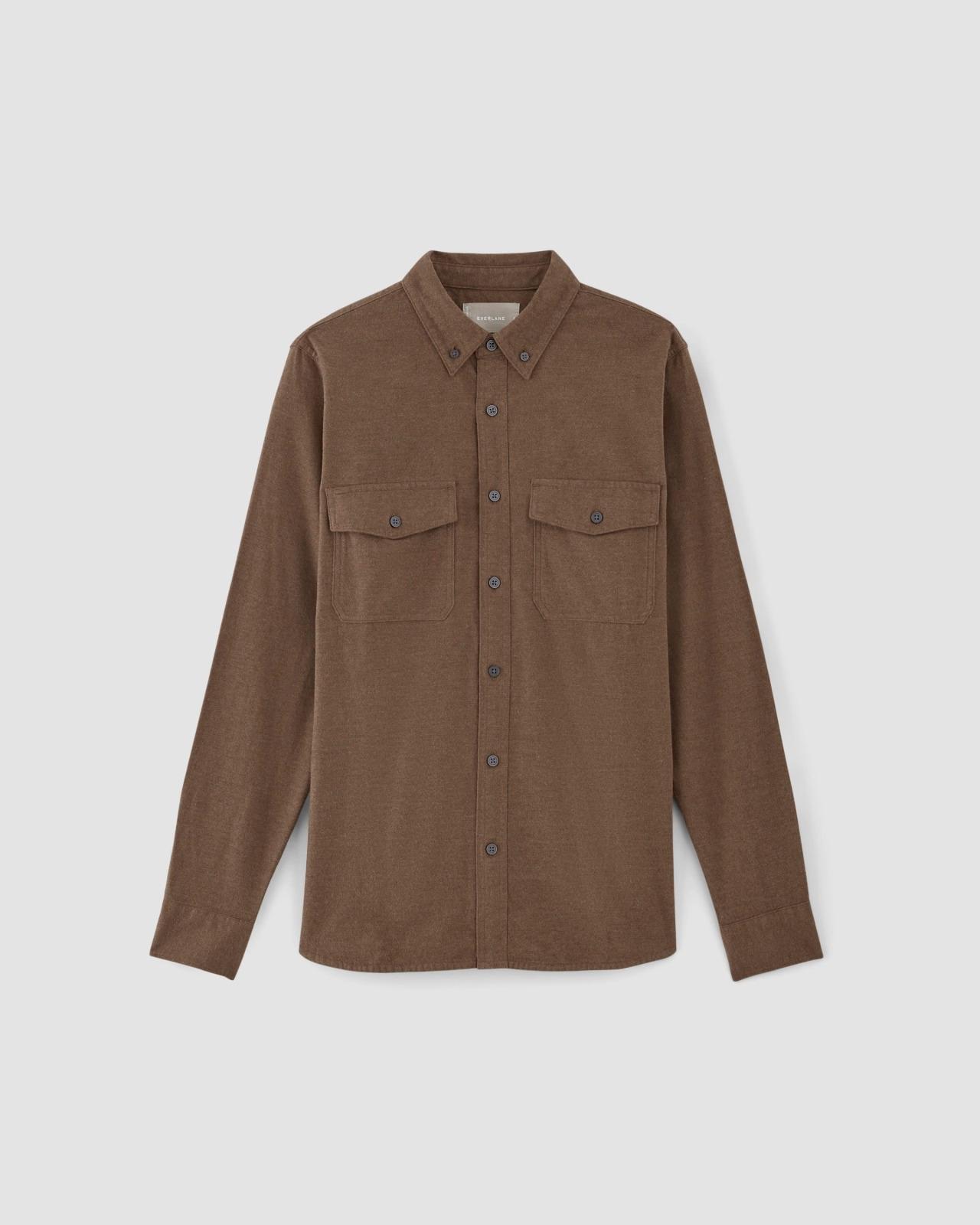 Mens Brushed Flannel Shirt by Everlane Product Image
