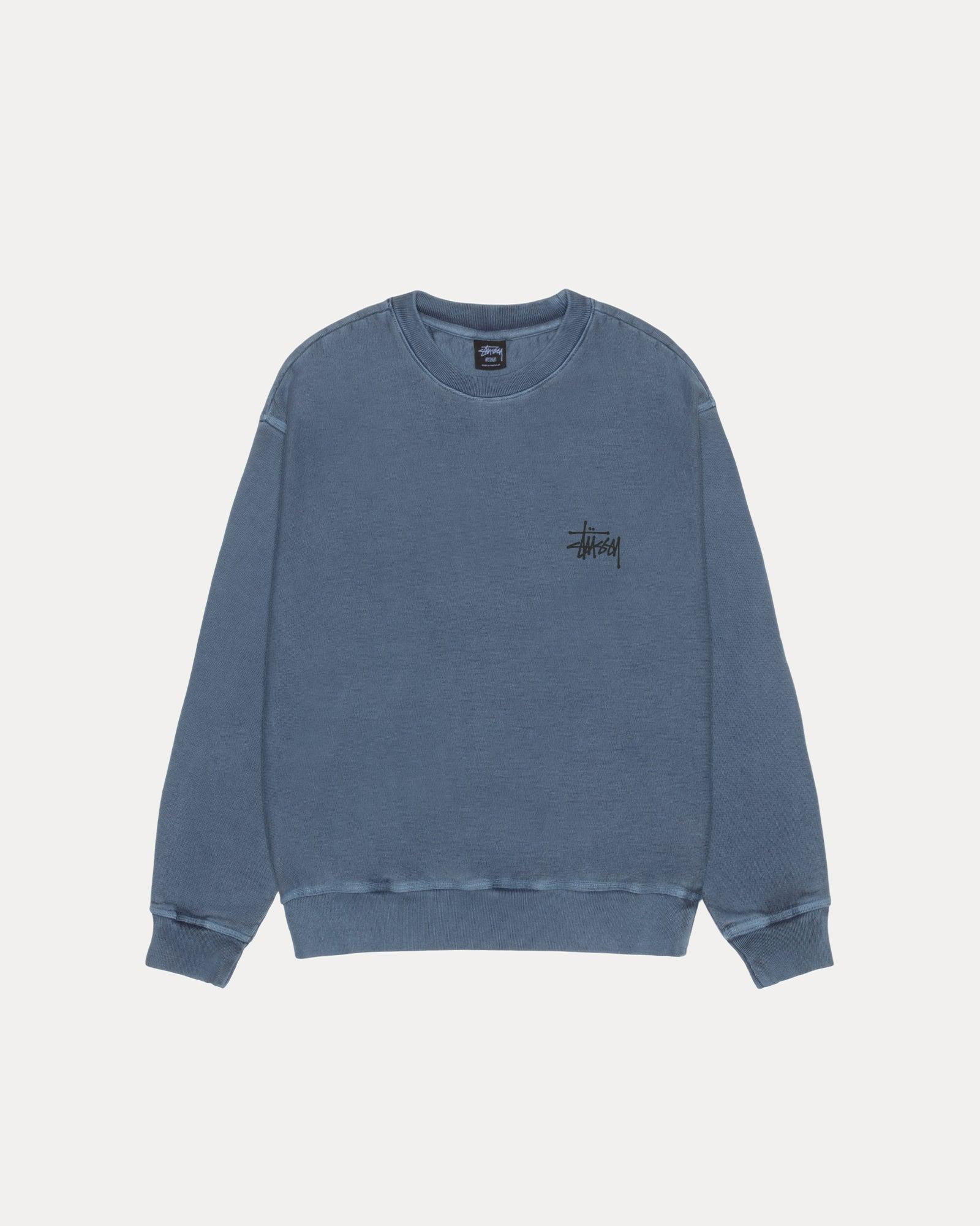 BASIC STÜSSY CREW PIGMENT DYED Male Product Image