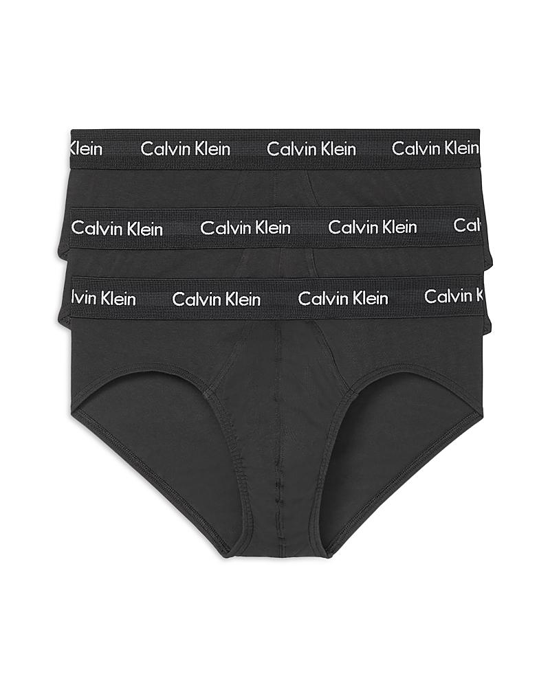 Calvin Klein Cotton Stretch Moisture Wicking Hip Briefs, Pack of 3 Product Image