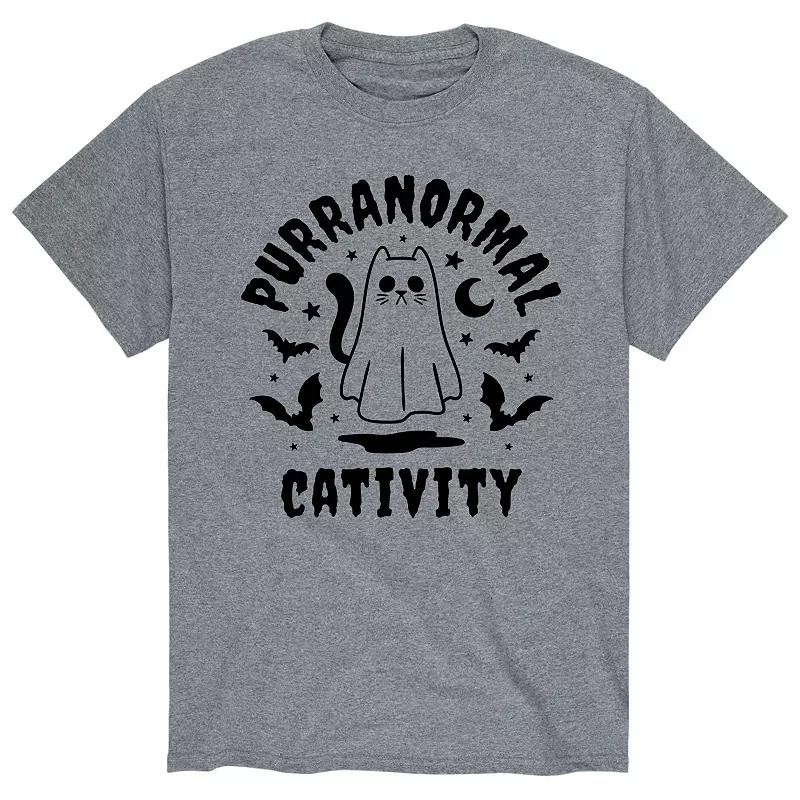 Men's "Paranormal Cativity" Halloween Tee,  Product Image