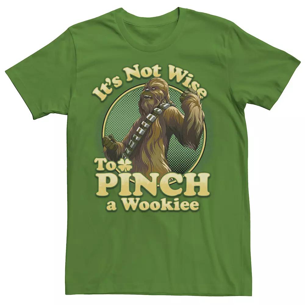 Men's Star Wars Chewbacca It's Not Wise To Pinch A Wookie Tee,  Product Image
