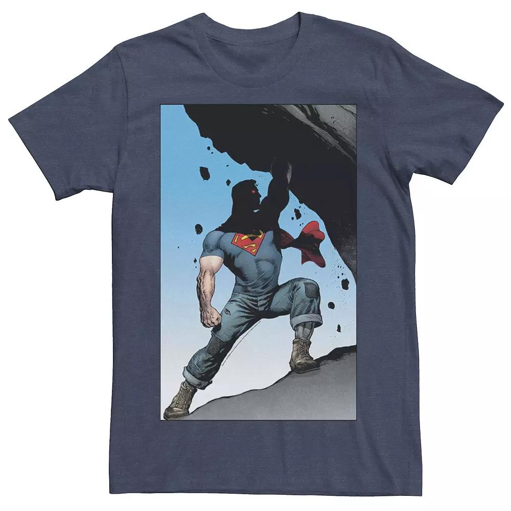 Men's DC Comics Superman Power Lift Comic Poster Tee,  Product Image