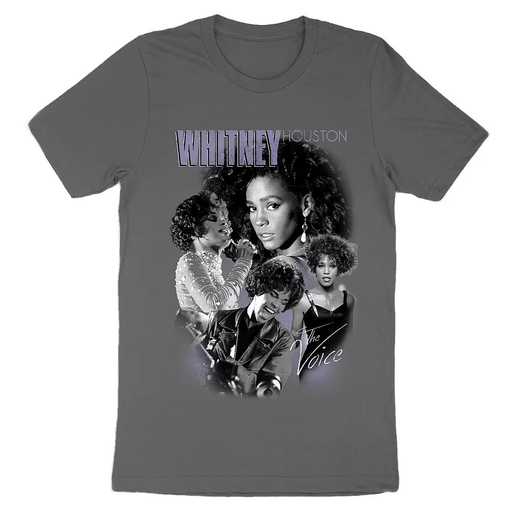 Men's Whitney Houston Tee, Size: Medium, Grey Product Image