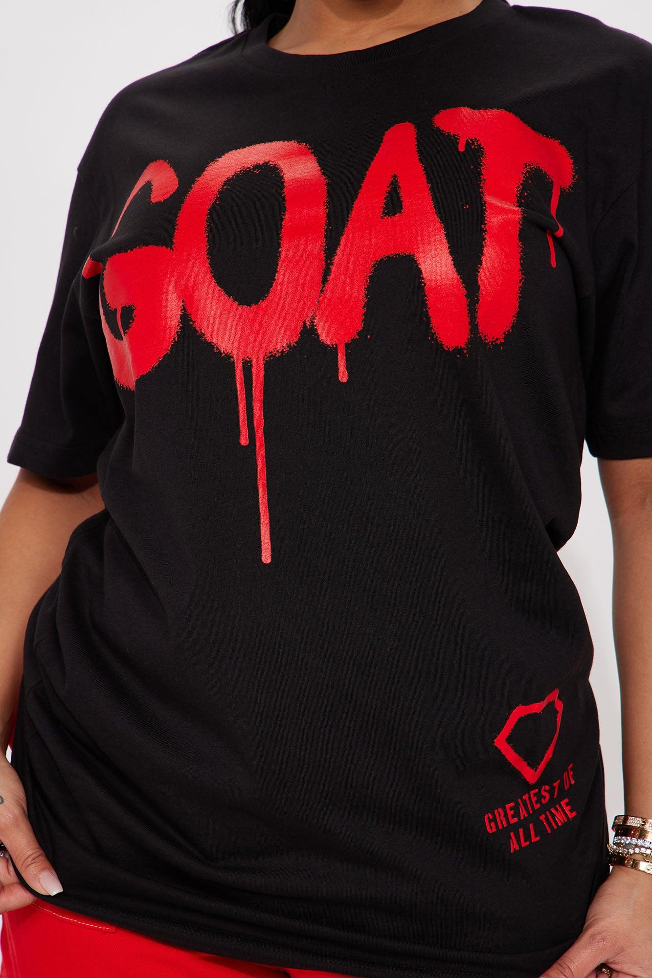 GOAT Graffiti Top - Black/Red Product Image