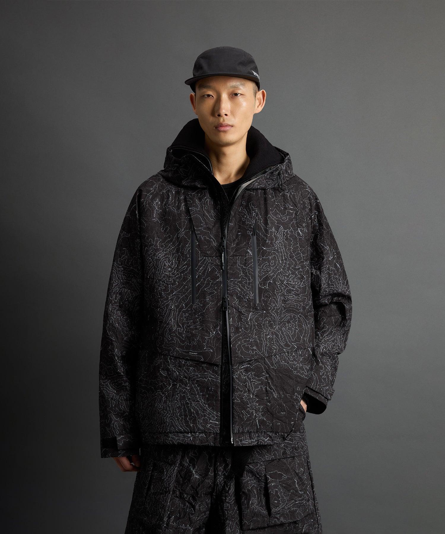Todd Snyder x Woolrich 3-Layer Map Jacket Product Image