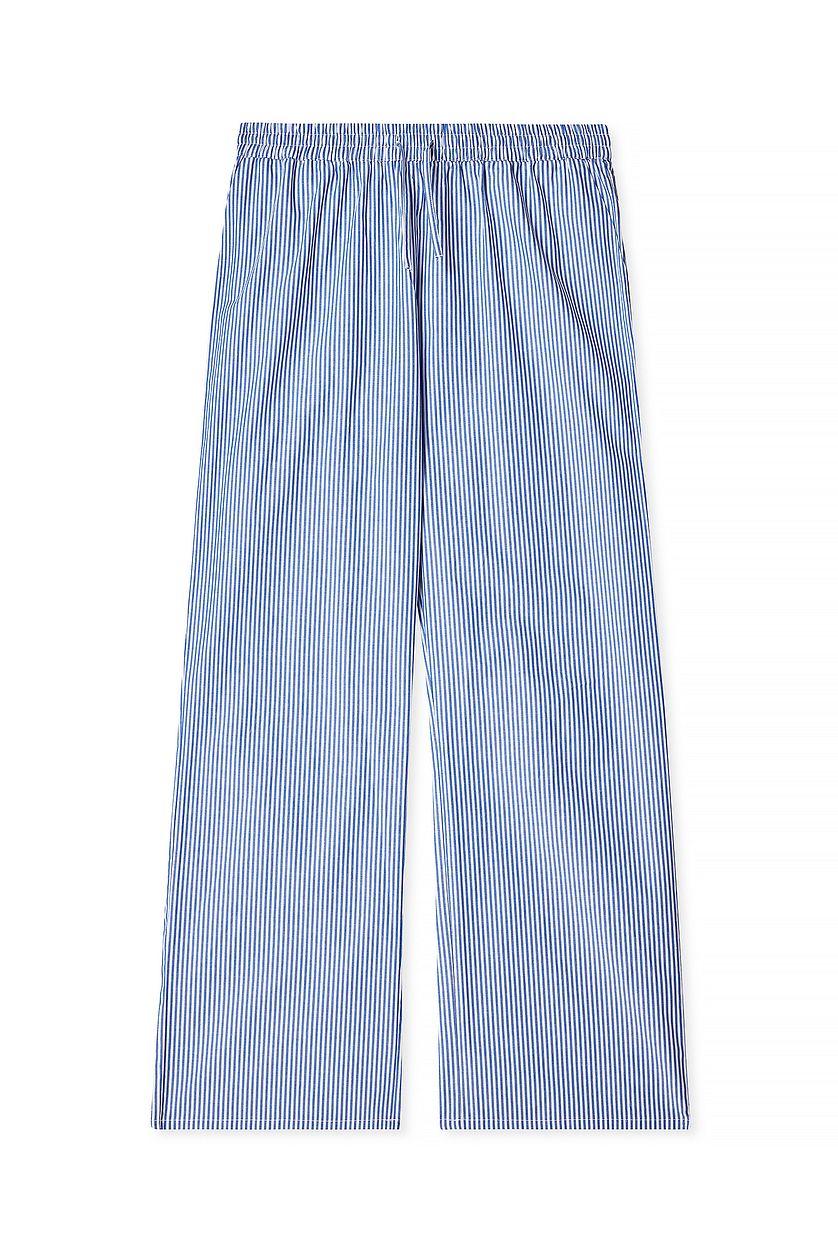Cotton Wide Elastic Waist Pants Product Image
