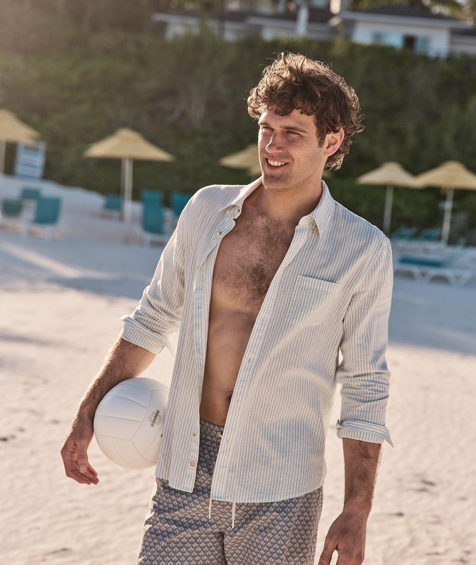 Better-Than-Linen Long Sleeve Shirt Product Image