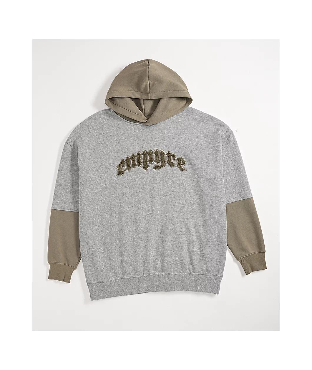 Empyre Lane Patch Grey Hoodie Product Image