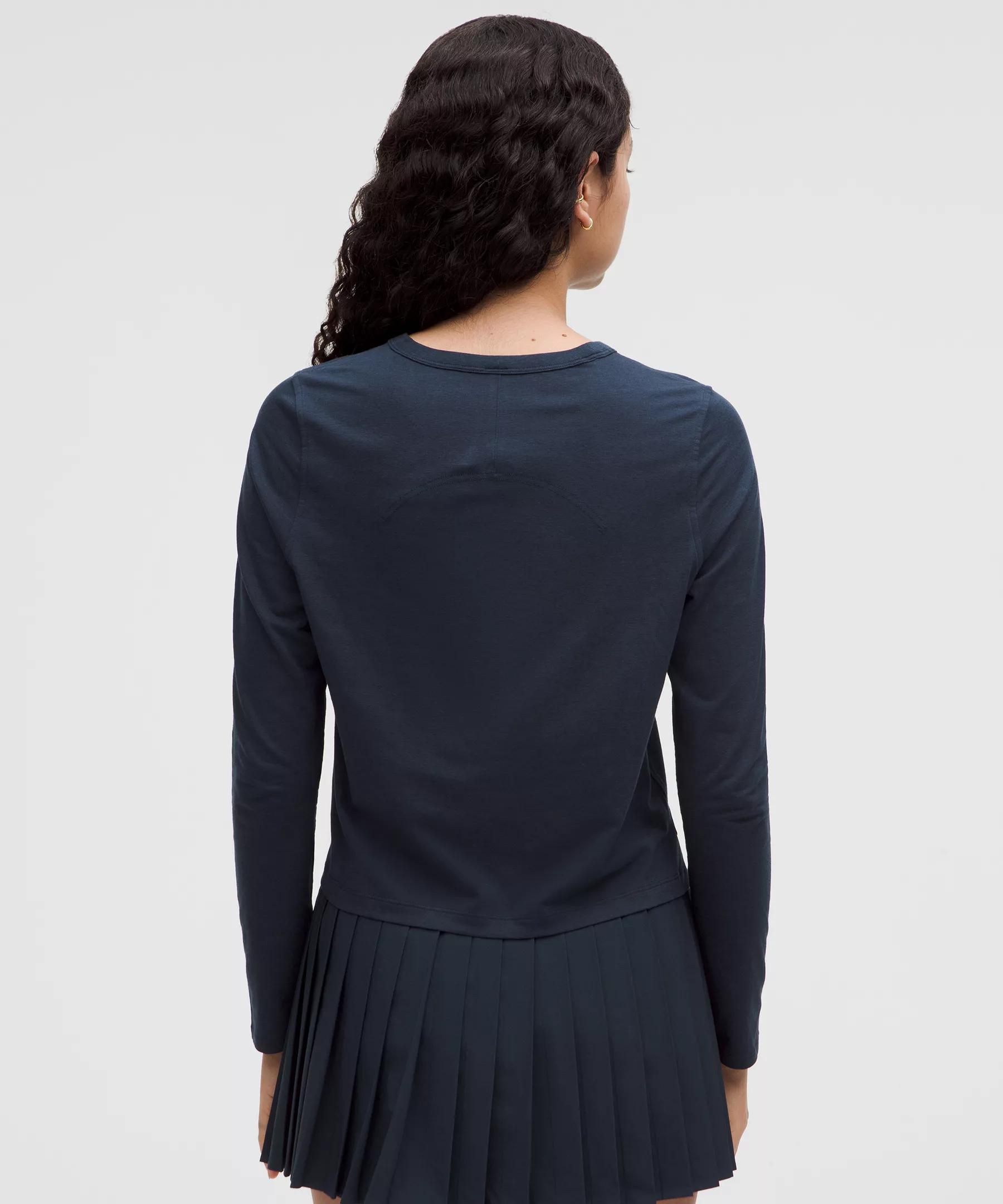 Classic-Fit Cotton-Blend Long-Sleeve Shirt Product Image