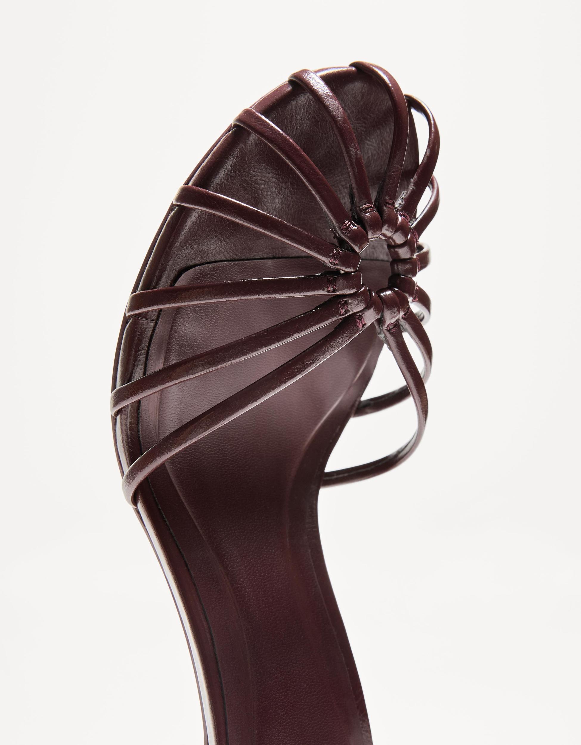 Heeled cage sandals Product Image