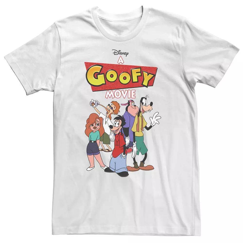 Big & Tall Disney A Goofy Movie Group Shot Logo Tee, Men's,  Product Image