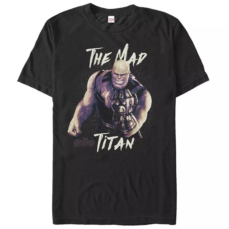 Men's Marvel Avengers Infinity War Thanos Mad Titan Graphic Tee,  Product Image