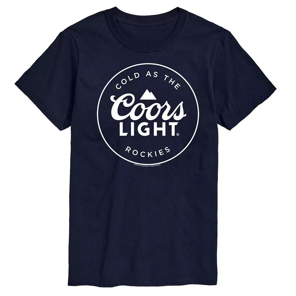 Men's Coors Light Logo Badge Graphic Tee,  Product Image